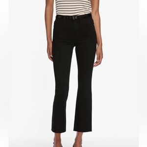 Black Frame Le Crop Boot